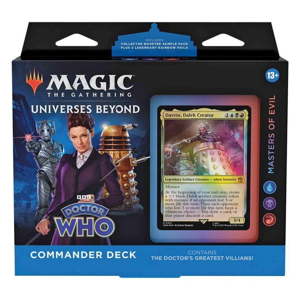 Doctor Who Commander Deck - Masters of Evil – Magic: The Gathering English sealed product