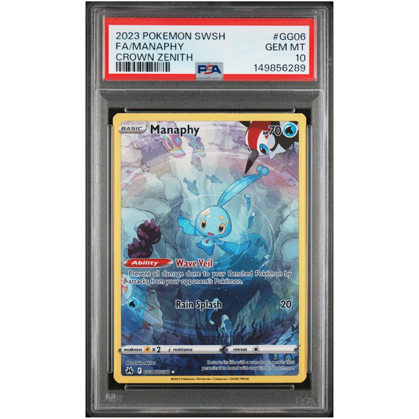 Manaphy (GG06/GG70) · PSA 10 - Crown Zenith