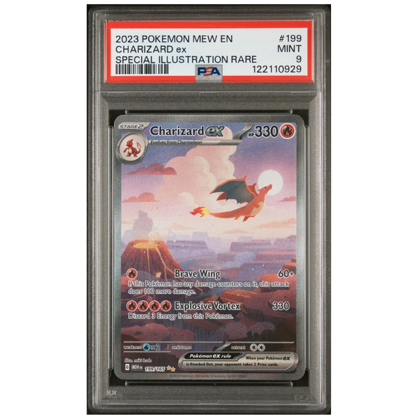 Charizard ex (199/165) · PSA 9 - Pokémon 151
