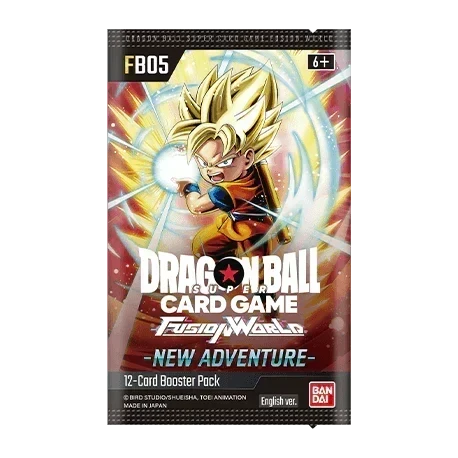 Booster Box FB05 | New Adventure | Fusion World | DRAGON BALL | English