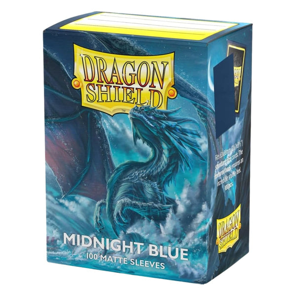 Dragon Shield Matte Sleeves – Midnight Blue (100 ct) · Standard Size