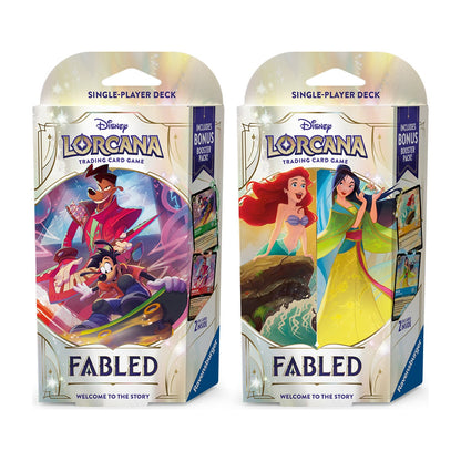 Fabled Starter Deck - Amber & Sapphire (Ariel & Mulan)