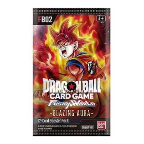 FB02 Booster Pack · Blazing Aura · Fusion World