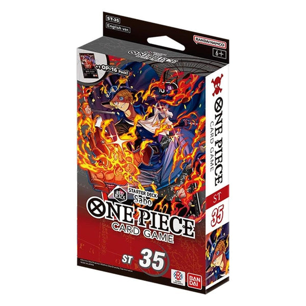 Starter Deck RED/BLACK Sabo [ST-35]